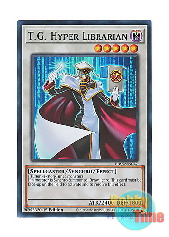 画像1: 英語版 RA02-EN027 T.G. Hyper Librarian TG ハイパー・ライブラリアン (スーパーレア) 1st Edition