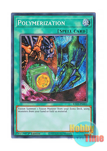 画像1: 英語版 RA03-EN051 Polymerization 融合 (シークレットレア) 1st Edition