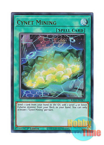 画像1: 英語版 RA03-EN067 Cynet Mining サイバネット・マイニング (ウルトラレア) 1st Edition