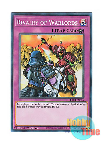 画像1: 英語版 RA03-EN075 Rivalry of Warlords 群雄割拠 (スーパーレア) 1st Edition