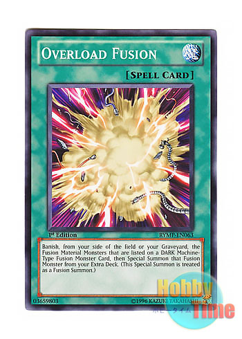 画像1: 英語版 RYMP-EN063 Overload Fusion オーバーロード・フュージョン (ノーマル) 1st Edition