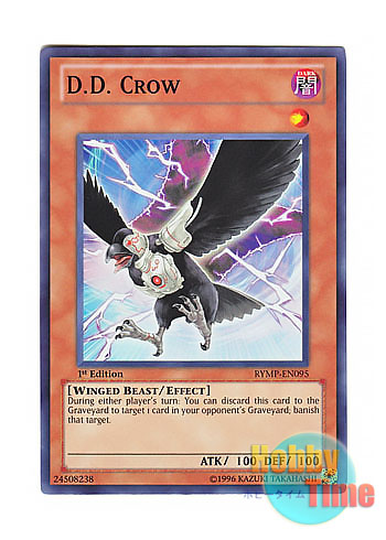 英語版 RYMP-EN095 D.D. Crow D.D.クロウ (スーパーレア) 1st Edition