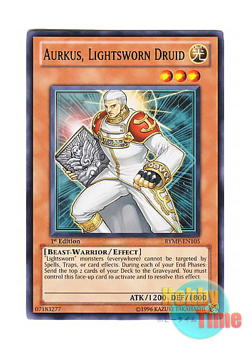 画像1: 英語版 RYMP-EN105 Aurkus, Lightsworn Druid ライトロード・ドルイド オルクス (ノーマル) 1st Edition