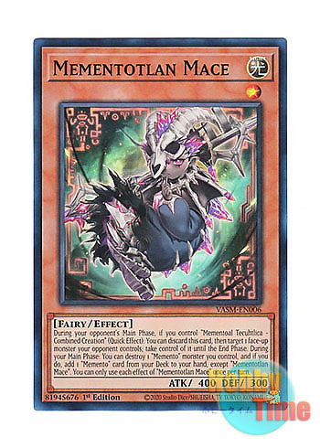 画像1: 英語版 VASM-EN006 Mementotlan Mace メメント・メイス (スーパーレア) 1st Edition