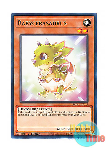 画像1: 英語版 WISU-EN013 Babycerasaurus ベビケラサウルス (レア) 1st Edition