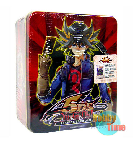 英語版 Yusei Fudo Collectible Tin 2008 不動遊星 コレクティブルティン2008 対象店舗限定 赤色缶