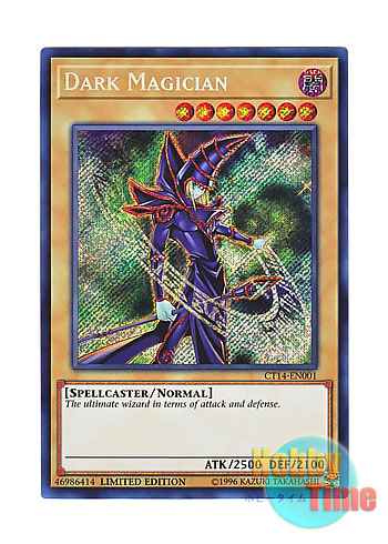 英語版 CT14-EN001 Dark Magician ブラック・マジシャン (シークレット