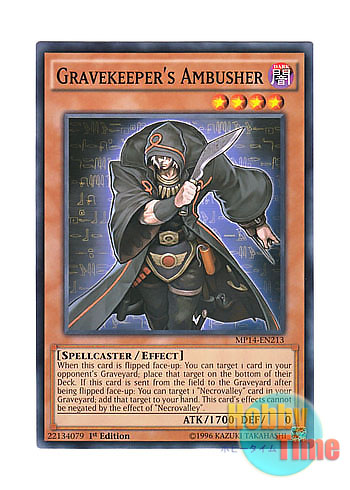 画像1: 英語版 MP14-EN213 Gravekeeper's Ambusher 墓守の伏兵 (ノーマル) 1st Edition