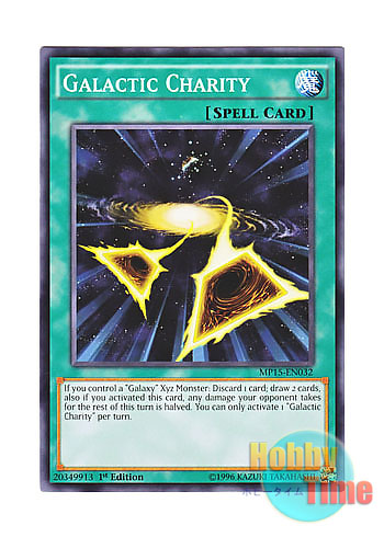 画像1: 英語版 MP15-EN032 Galactic Charity 銀河の施し (ノーマル) 1st Edition