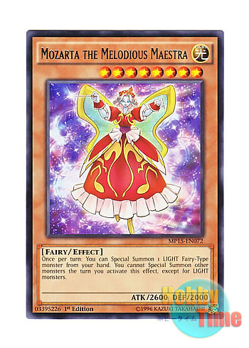 画像1: 英語版 MP15-EN072 Mozarta the Melodious Maestra 幻奏の音姫プロディジー・モーツァルト (レア) 1st Edition