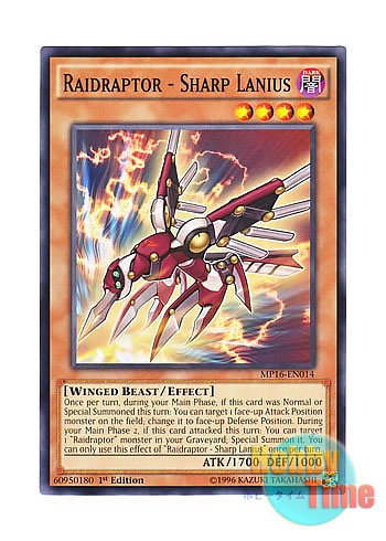 画像1: 英語版 MP16-EN014 Raidraptor - Sharp Lanius RR－インペイル・レイニアス (ノーマル) 1st Edition