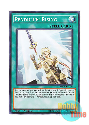 画像1: 英語版 MP16-EN029 Pendulum Rising ペンデュラム・アライズ (ノーマル) 1st Edition