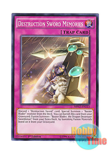 画像1: 英語版 MP17-EN113 Destruction Sword Memories 破壊剣の追憶 (ノーマル) 1st Edition