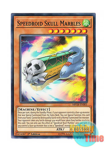 画像1: 英語版 MP18-EN001 Speedroid Skull Marbles SRビードロ・ドクロ (ノーマル) 1st Edition