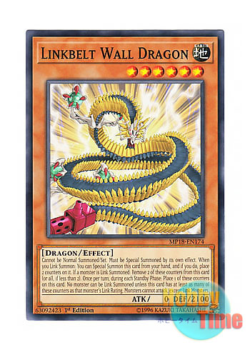 画像1: 英語版 MP18-EN174 Linkbelt Wall Dragon 弾帯城壁龍 (ノーマル) 1st Edition