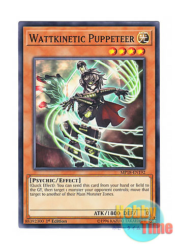 画像1: 英語版 MP18-EN192 Wattkinetic Puppeteer 電送擬人エレキネシス (ノーマル) 1st Edition