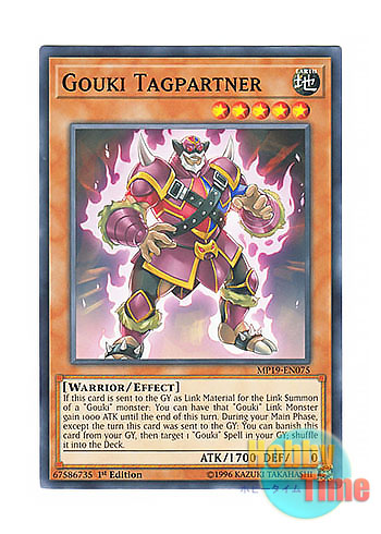 画像1: 英語版 MP19-EN075 Gouki Tagpartner 剛鬼ツープラトン (ノーマル) 1st Edition