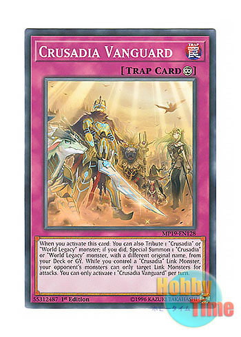 画像1: 英語版 MP19-EN128 Crusadia Vanguard クルセイド・パラディオン (ノーマル) 1st Edition