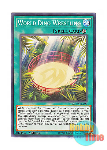 画像1: 英語版 MP19-EN197 World Dino Wrestling ワールド・ダイナ・レスリング (ノーマル) 1st Edition