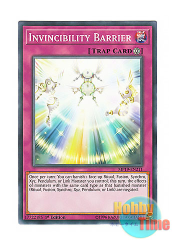 画像1: 英語版 MP19-EN211 Invincibility Barrier インヴィンシブル・ヘイロー (ノーマル) 1st Edition