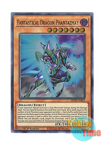 画像1: 英語版 MP20-EN012 Fantastical Dragon Phantazmay 幻創龍ファンタズメイ (スーパーレア) 1st Edition