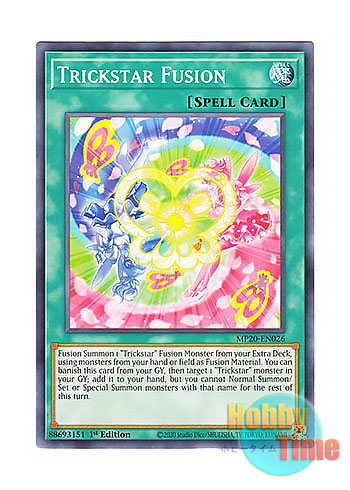 画像1: 英語版 MP20-EN026 Trickstar Fusion トリックスター・フュージョン (ノーマル) 1st Edition