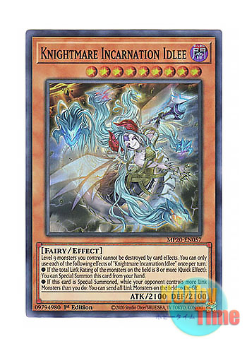 英語版 MP20-EN057 Knightmare Incarnation Idlee 夢幻転星イドリース (スーパーレア) 1st Edition