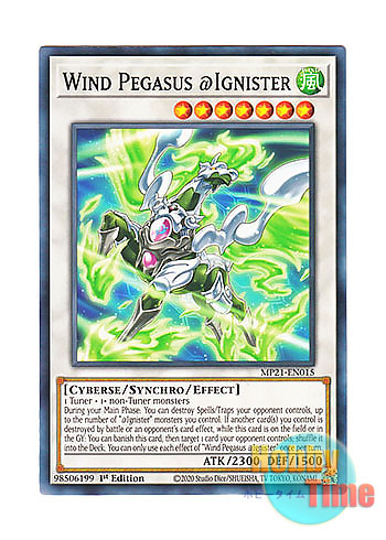 英語版 MP21-EN015 Wind Pegasus @Ignister ウィンドペガサス＠イグニスター (ノーマル) 1st Edition