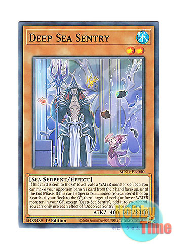 画像1: 英語版 MP21-EN050 Deep Sea Sentry 深海のセントリー (ノーマル) 1st Edition