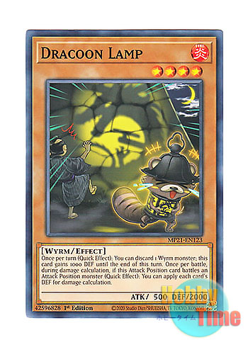 画像1: 英語版 MP21-EN123 Dracoon Lamp 龍狸燈 (ノーマル) 1st Edition