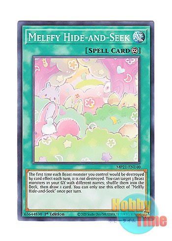 英語版 MP21-EN140 Melffy Hide-and-Seek メルフィーのかくれんぼ (ノーマル) 1st Edition