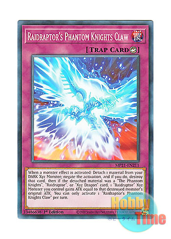 画像1: 英語版 MP21-EN211 Raidraptor's Phantom Knights Claw RR－ファントム・クロー (ノーマル) 1st Edition