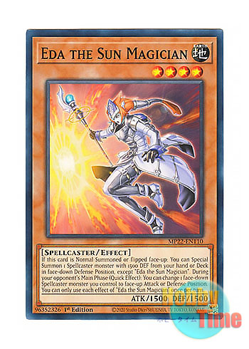 英語版 MP22-EN110 Eda the Sun Magician 太陽の魔術師エダ (ノーマル 