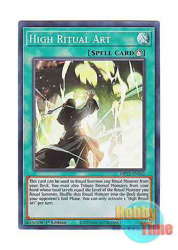 画像1: 英語版 MP22-EN162 High Ritual Art 高尚儀式術 (スーパーレア) 1st Edition