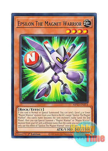 英語版 MP23-EN014 Epsilon The Magnet Warrior 磁石の戦士ε (レア) 1st Edition