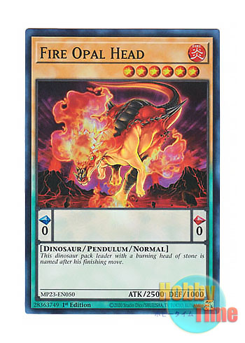 画像1: 英語版 MP23-EN050 Fire Opal Head ファイヤーオパールヘッド (スーパーレア) 1st Edition