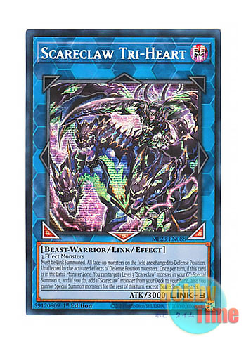 画像1: 英語版 MP23-EN088 Scareclaw Tri-Heart スケアクロー・トライヒハート (プリズマティックシークレットレア) 1st Edition