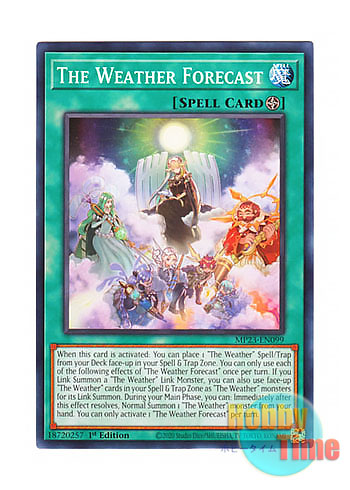 画像1: 英語版 MP23-EN099 The Weather Forecast 天気予報 (ノーマル) 1st Edition