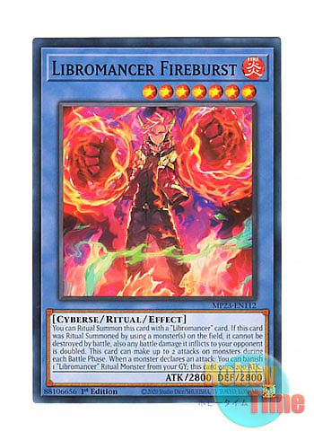 画像1: 英語版 MP23-EN112 Libromancer Fireburst リブロマンサー・ファイアバースト (ノーマル) 1st Edition