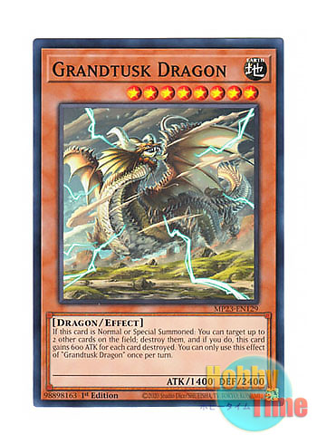 画像1: 英語版 MP23-EN129 Grandtusk Dragon グランドタスク・ドラゴン (ノーマル) 1st Edition