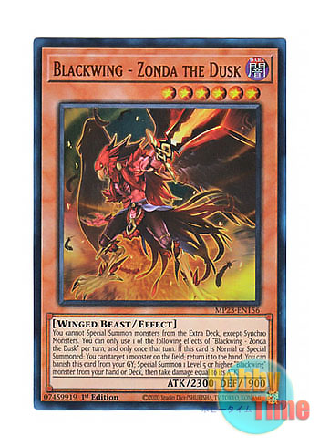 画像1: 英語版 MP23-EN156 Blackwing - Zonda the Dusk BF－刻夜のゾンダ (ウルトラレア) 1st Edition