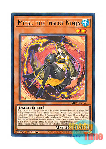 英語版 MP23-EN167 Mitsu the Insect Ninja 蟲の忍者－蜜 (レア) 1st ...