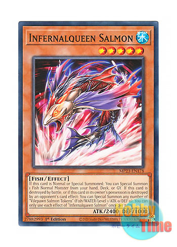 画像1: 英語版 MP23-EN178 Infernalqueen Salmon インフェルノクインサーモン (ノーマル) 1st Edition