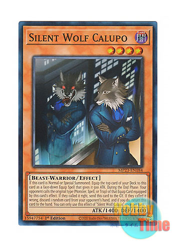 画像1: 英語版 MP23-EN184 Silent Wolf Calupo 沈黙狼－カルーポ (スーパーレア) 1st Edition