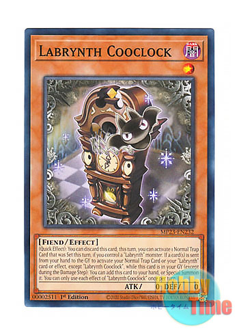 画像1: 英語版 MP23-EN232 Labrynth Cooclock 白銀の城の狂時計 (ノーマル) 1st Edition