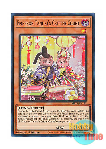 画像1: 英語版 MP24-EN156 Emperor Tanuki's Critter Count お代狸様の代算様 (ウルトラレア) 1st Edition