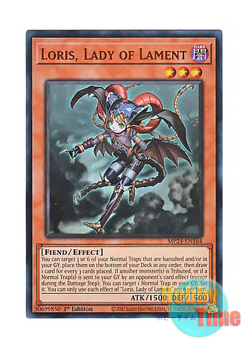 画像1: 英語版 MP24-EN164 Loris, Lady of Lament 悪魔嬢ロリス (ウルトラレア) 1st Edition