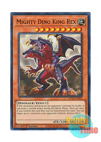 画像1: 英語版 MP24-EN209 Mighty Dino King Rex 竜王キング・レックス (ウルトラレア) 1st Edition