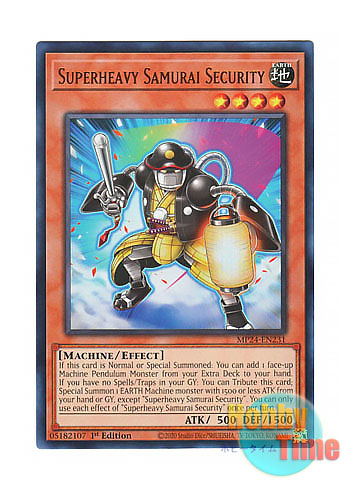 画像1: 英語版 MP24-EN231 Superheavy Samurai Security 超重武者ドウC－N (ウルトラレア) 1st Edition