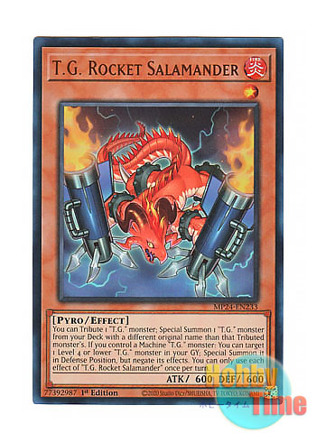 画像1: 英語版 MP24-EN233 T.G. Rocket Salamander TG ロケット・サラマンダー (ウルトラレア) 1st Edition